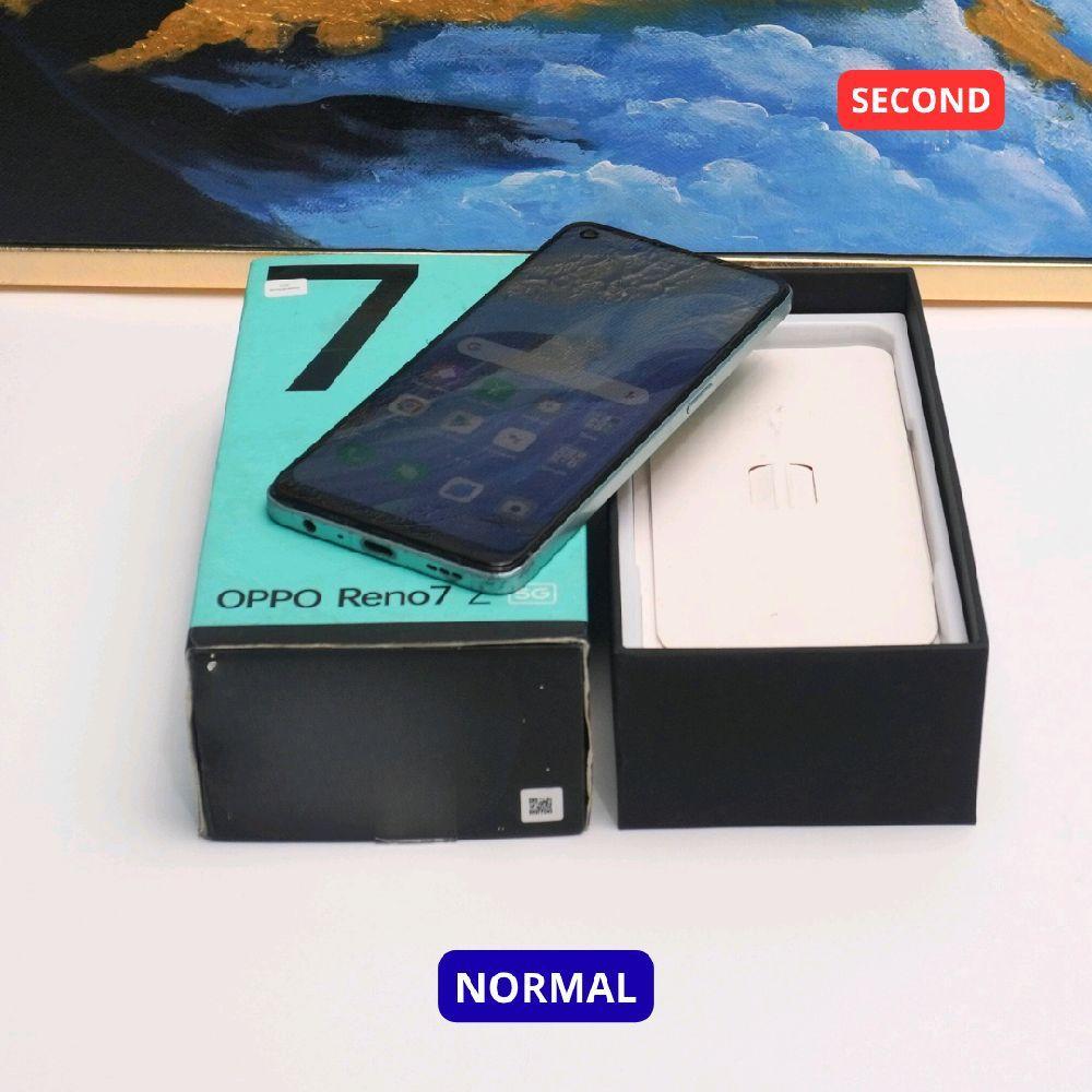 OPPO RENO 7Z 8/128 GB (5G) HP SECOND ORIGINAL SINAR MUTIARA CELL