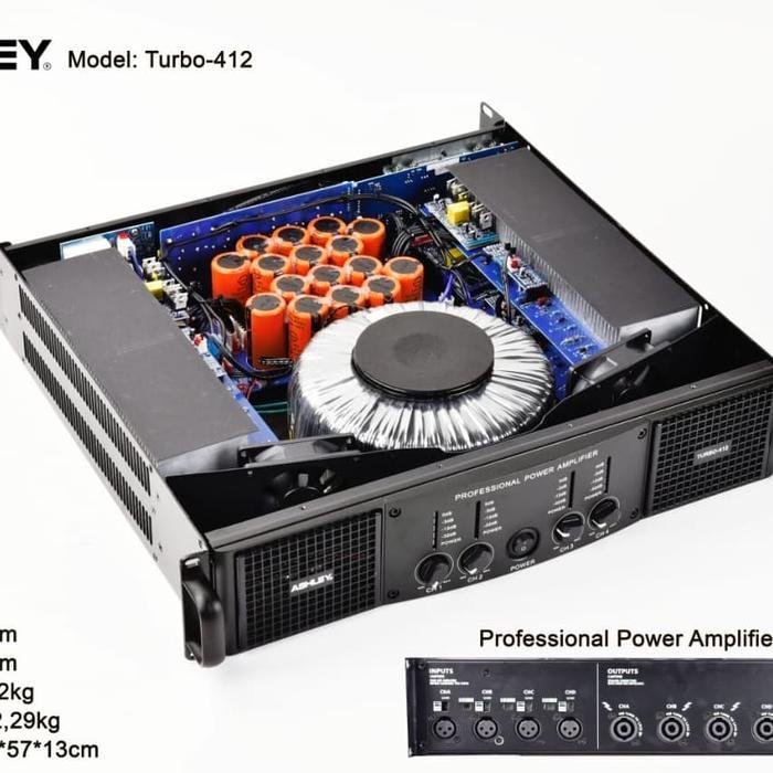 POWER 4 CHANNEL ASHLEY TURBO 4.12 CLASS H