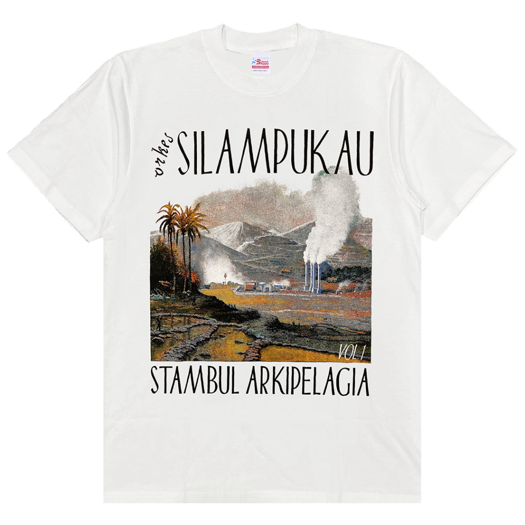 HOT Tshirt SILAMPUKAU - STAMBUL ARKIPELAGIA White | Silampukau Official Merchandise