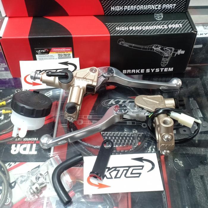 master rem set ktc racing trek axial kanan kiri beat scoopy vario 110/ master rem trek kanan dan han