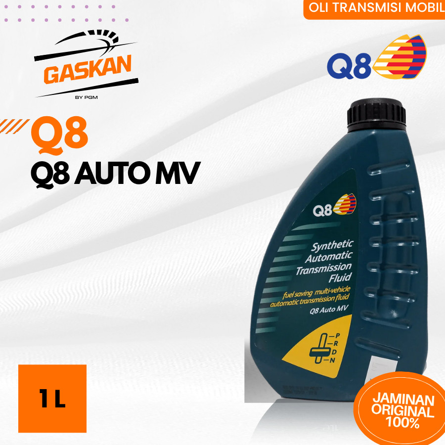 Oli Transmisi Matic Q8 Auto MV 1L (Dijamin Ori 100%)