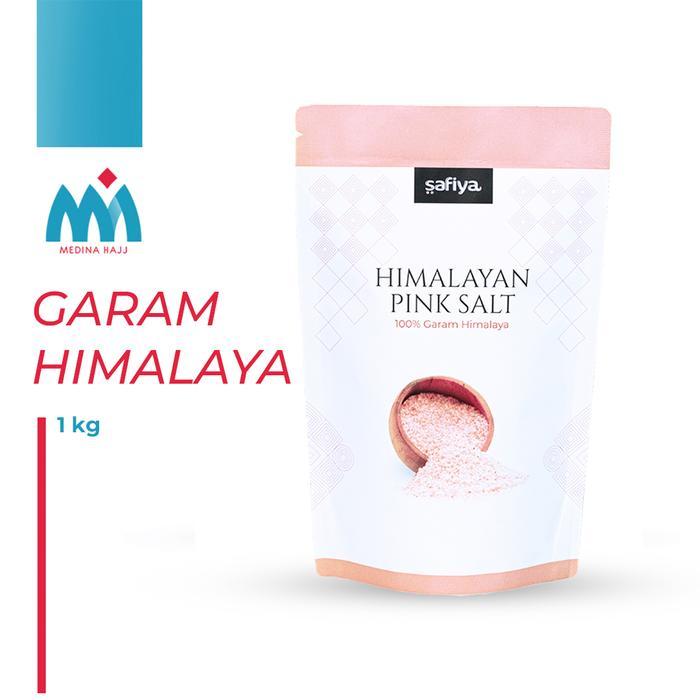 Garam Himalaya 1 Kg Safiya Pink Salt Himalayan salt Garam Himalaya Penyedap Rasa - 1 Kg