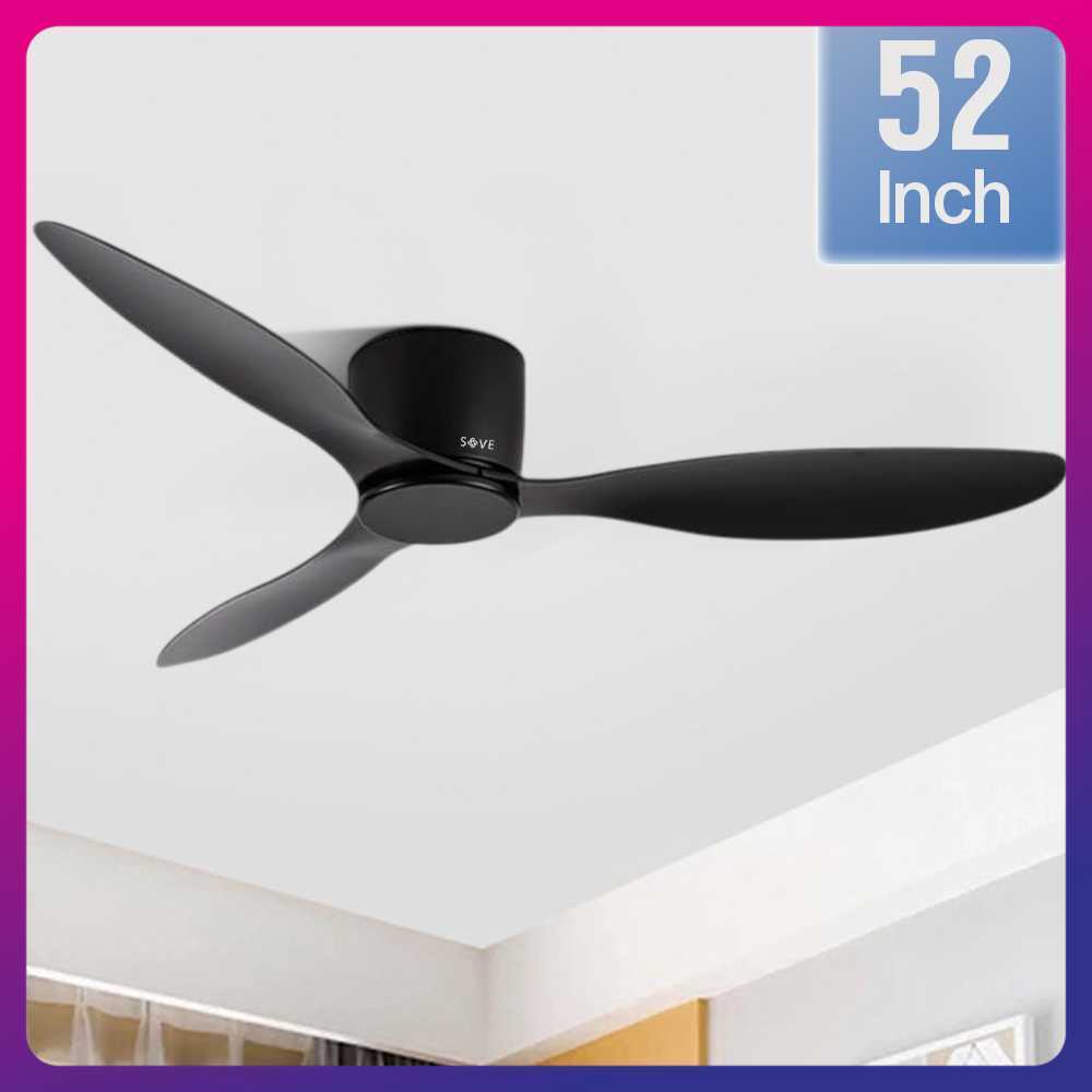 SOVE Kipas Angin Gantung Plafon Ceiling Fan 52 Inch - FS2007