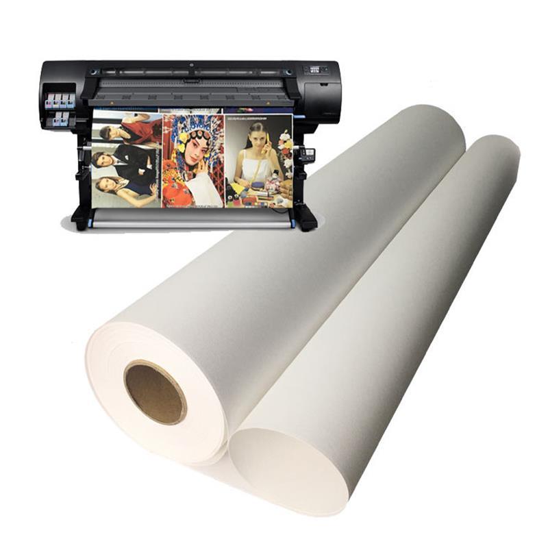 A3+ 13x 30m Matte Polycotton Blend Canvas Printing Inkjet Canvas Roll For Dye Pigment Printer