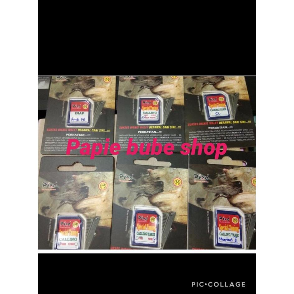 Suara Walet Piro Inap Original Memory Card