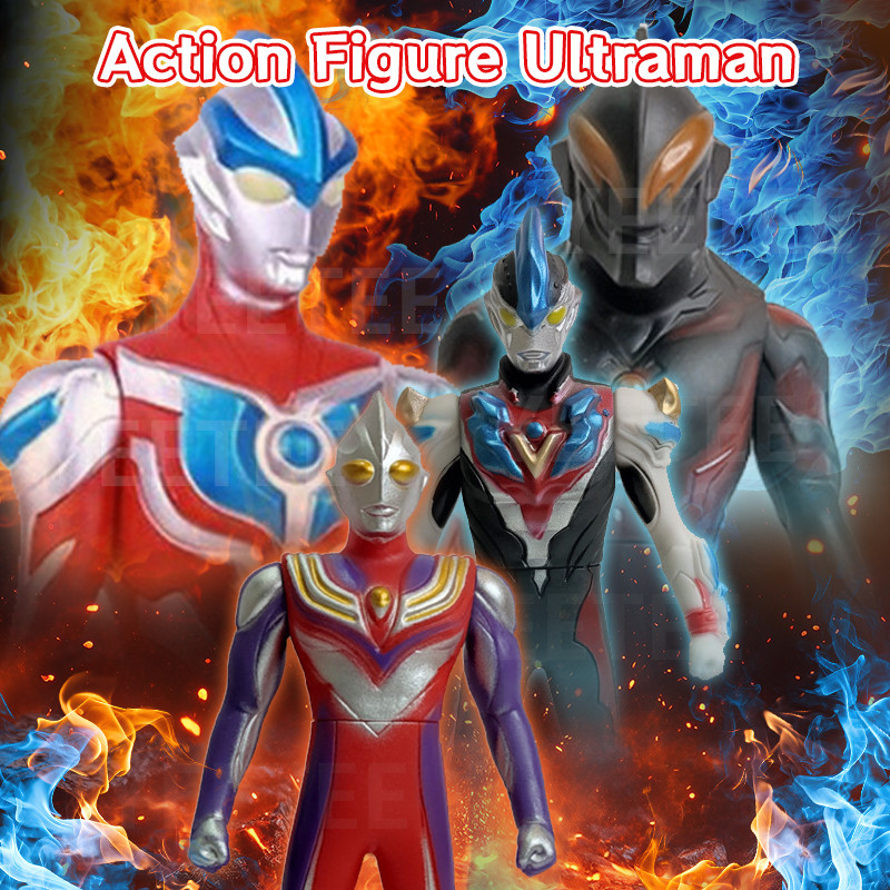 Besar Mainan 30CM Ultraman Monster Action Figurines Ultraman Trigger Ultraman Geed Galaxy Rising Ult
