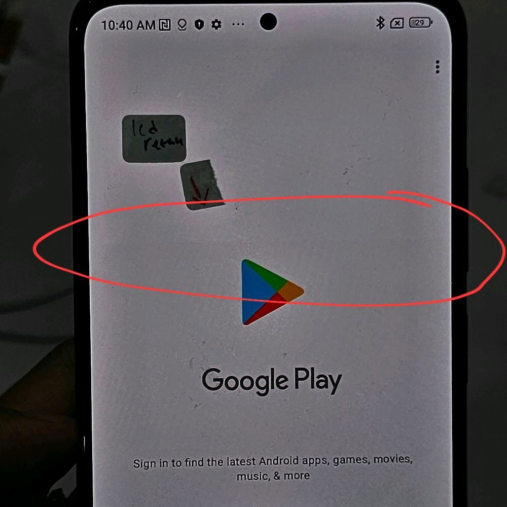 XIAOMI REDMI NOTE 11 PRO 6/128 GB GRADE C - MINUS HP SECOND ORIGINAL SINAR MUTIARA CELL (92977)