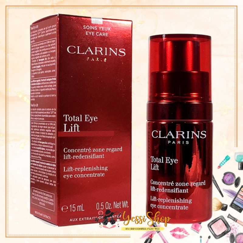 CLARINS TOTAL EYE LIFT LIFT-REPLENISHING EYE CONCENTRATE 15ML