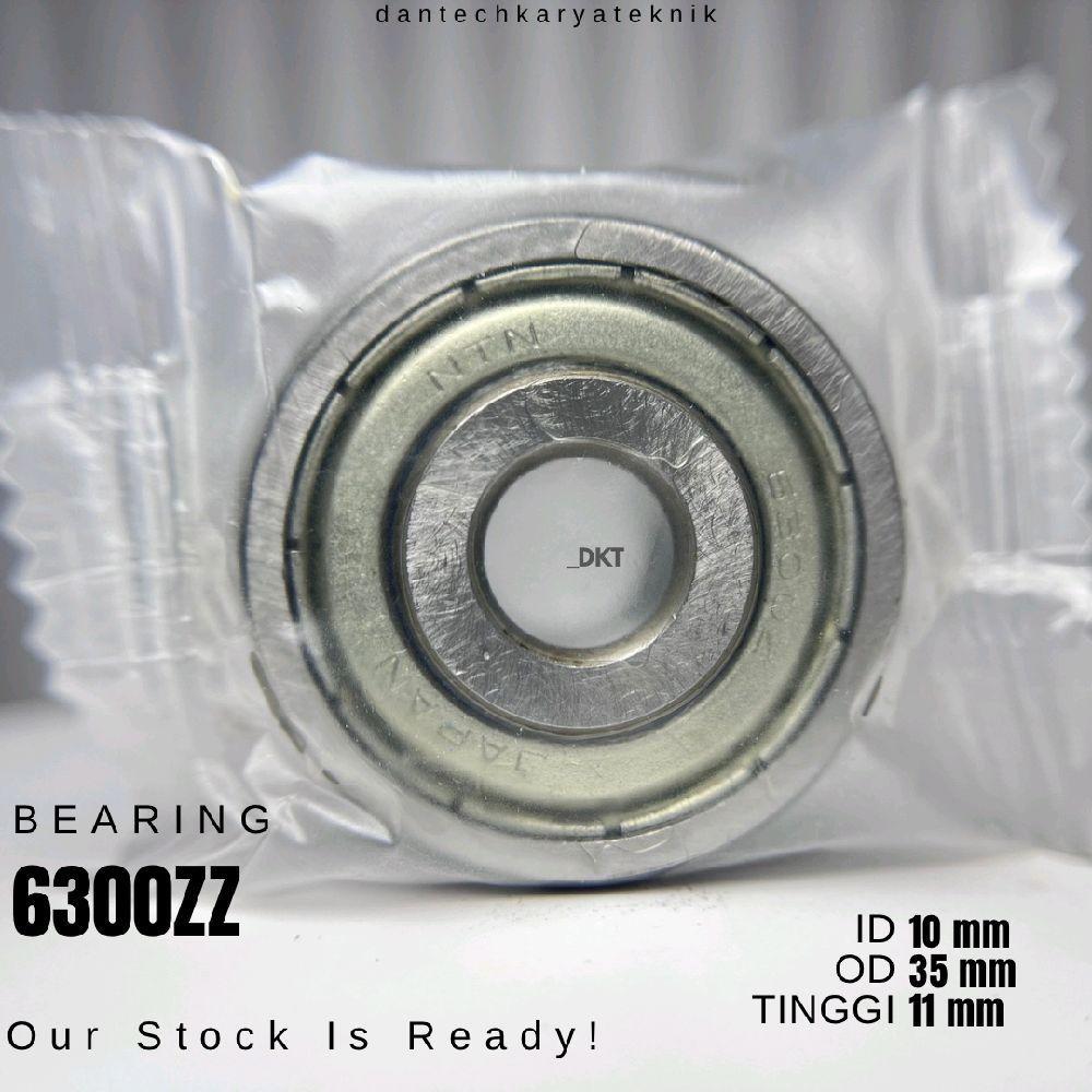 BEARING 6300 ZZ TUTUP BESI 6300ZZ Original NTN