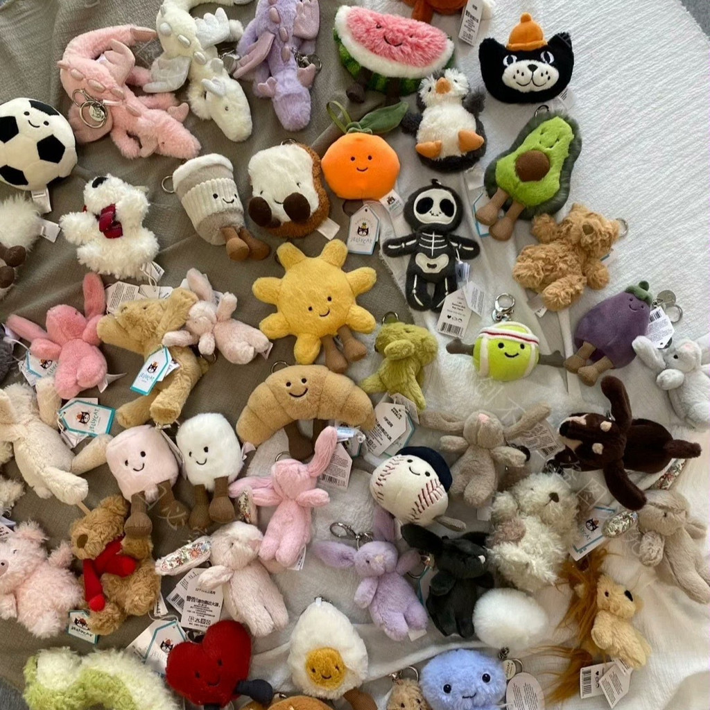 Inggris jellyc Gantungan Kunci Boneka Kecil