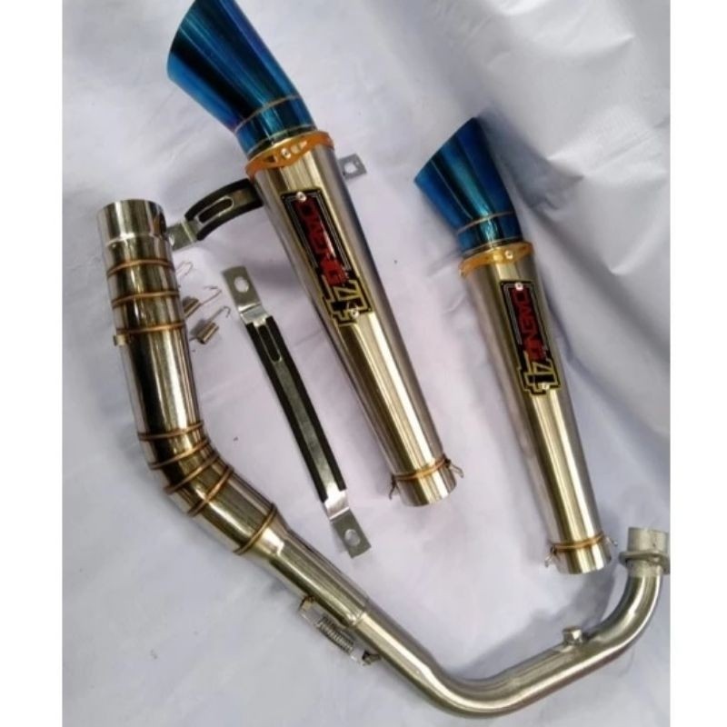 knalpot racing daeng sai 4 satria Fu vixion Jupiter mx cbr dll