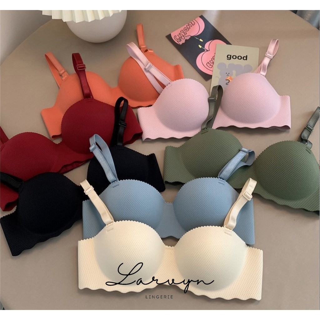 [ LARVYN LINGERIE ] Bra BH Push Up BH Simple T Shirt Bra High Quality