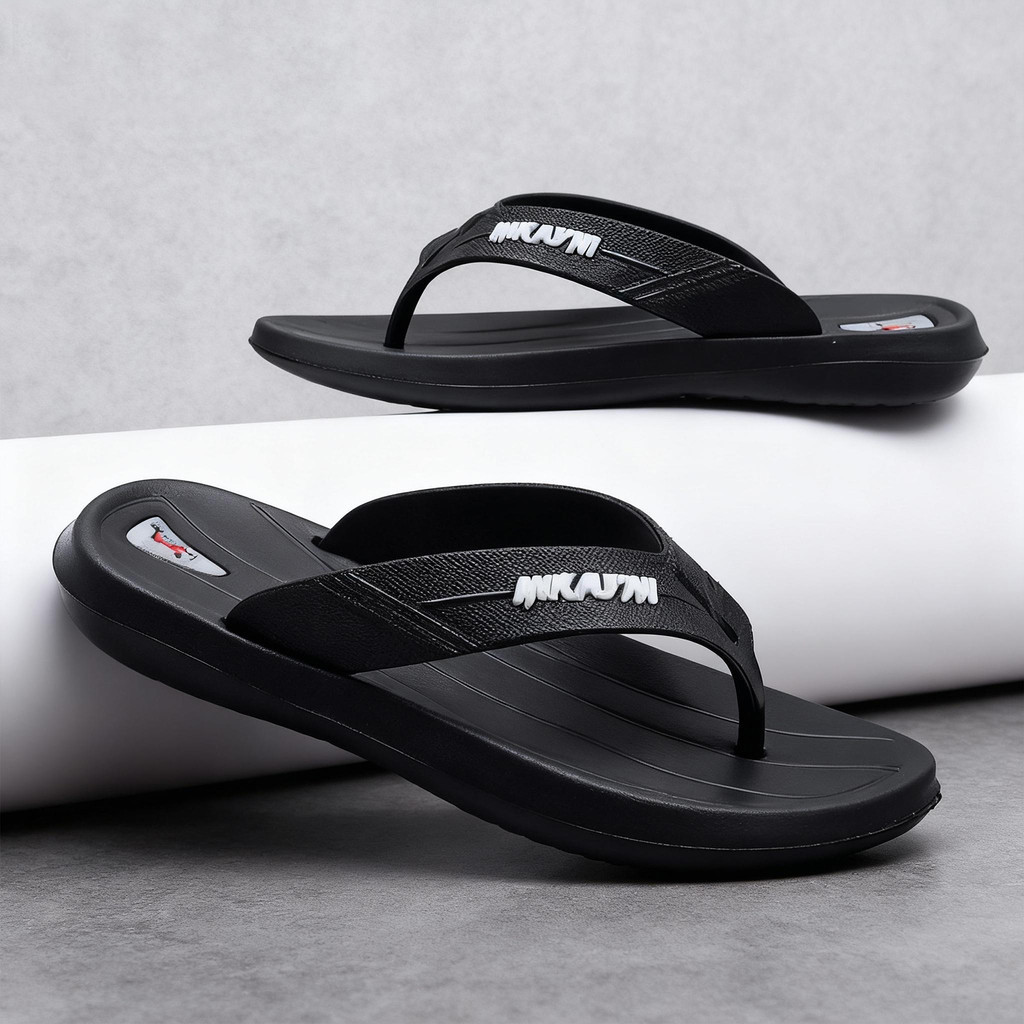 INKAYNI Simply Sandal Jepit anak fipper Size 30-39 sandal anak laki laki terbaru Flip Flop Bahan Kar