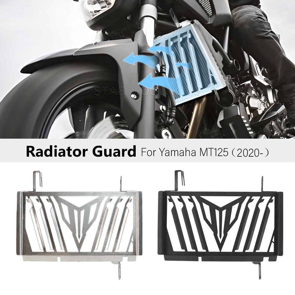 Motorcycle Accessories For YAMAHA MT125 MT 125 MT-125 2020 2021 2022 2023- Raator Protection Grille 