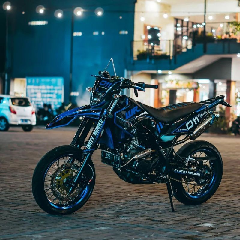 Decal WR Biru Full Body Murah Keren