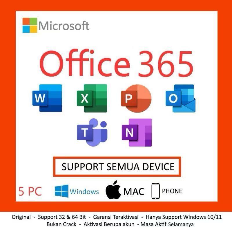 Termurah Office 365 Original Lisensi Premium Microsoft