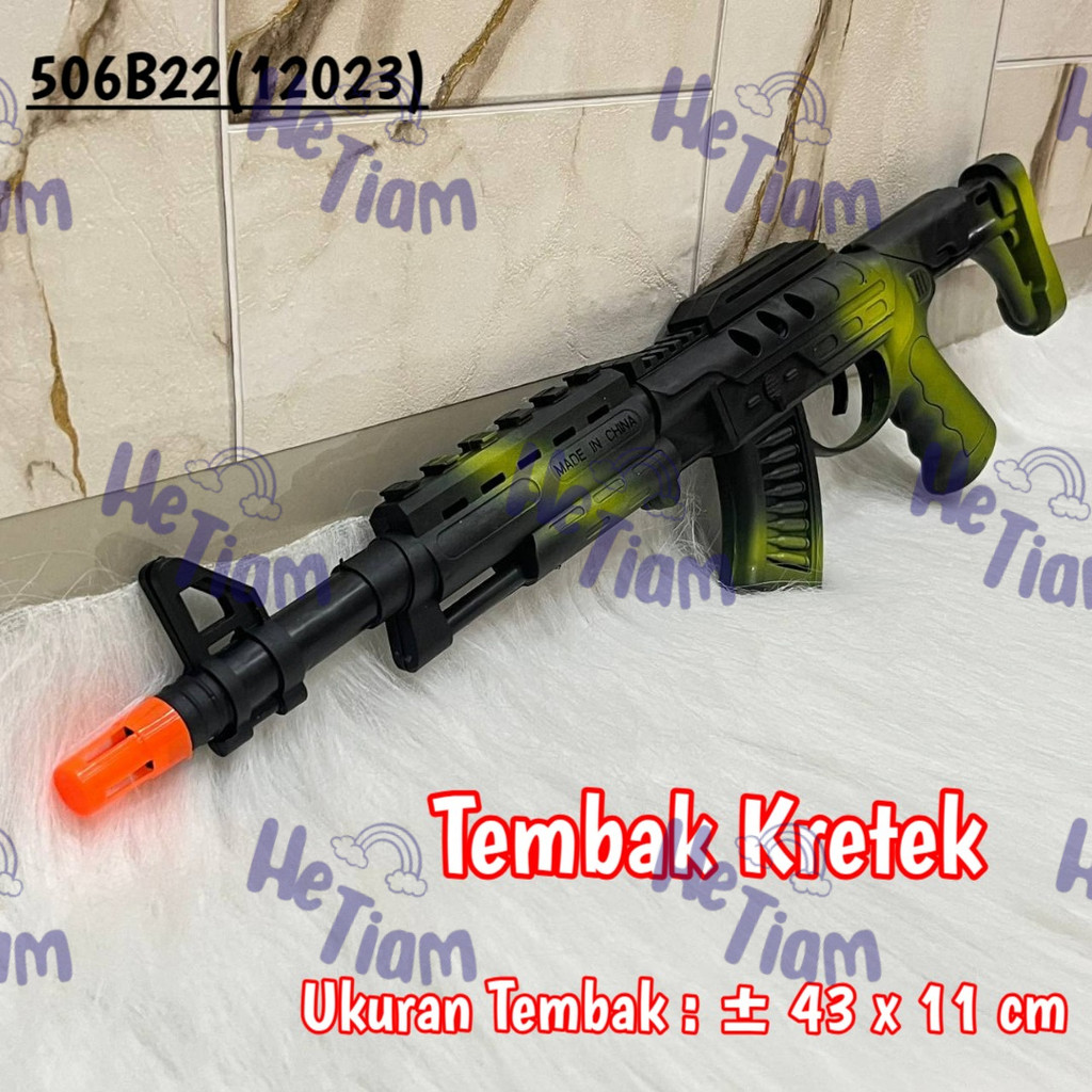 Mainan Tembakan Kretek / Mainan Tembak Tembakan Bunyi Kretekan