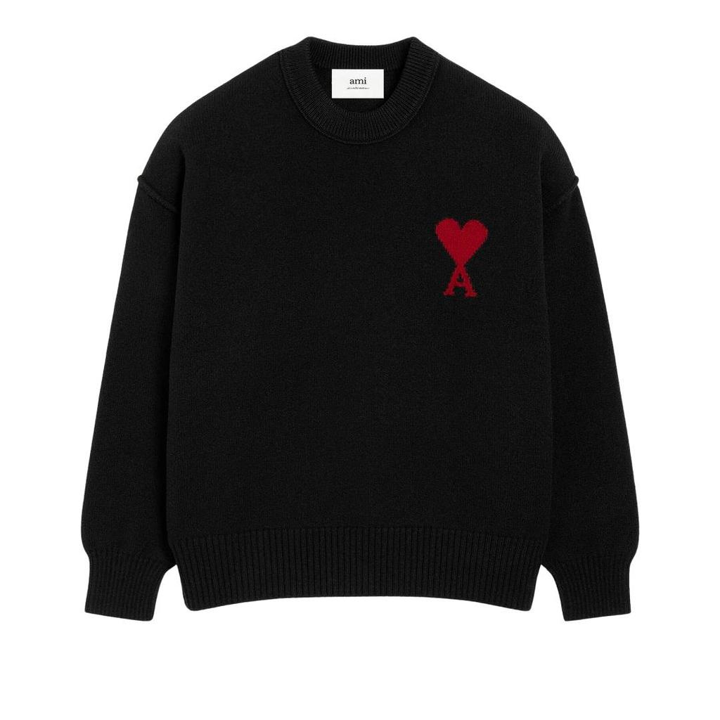 Big red ami de coeur crewneck sweater (women)