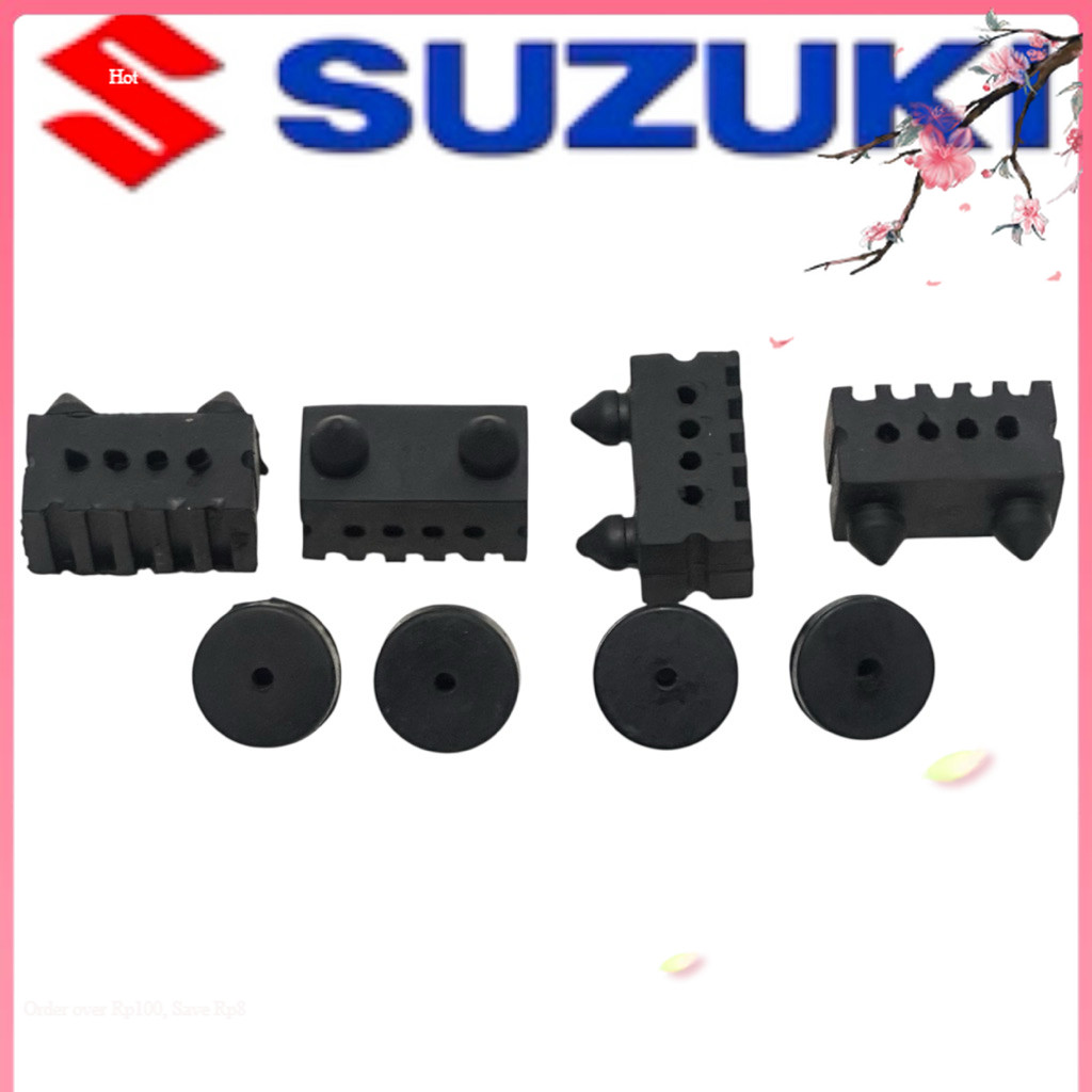 FI1 Set karet ganjal jok satria fu original Suzuki / Ori 1 set karet jok Suzuki satria fu / karet ba