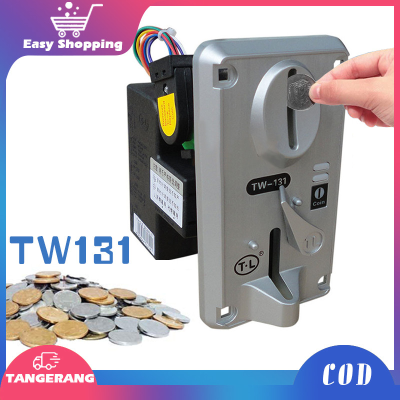 TW131 Coin Slot Koin Acceptor Untuk Coin Game Mesin Capit Boneka Dll