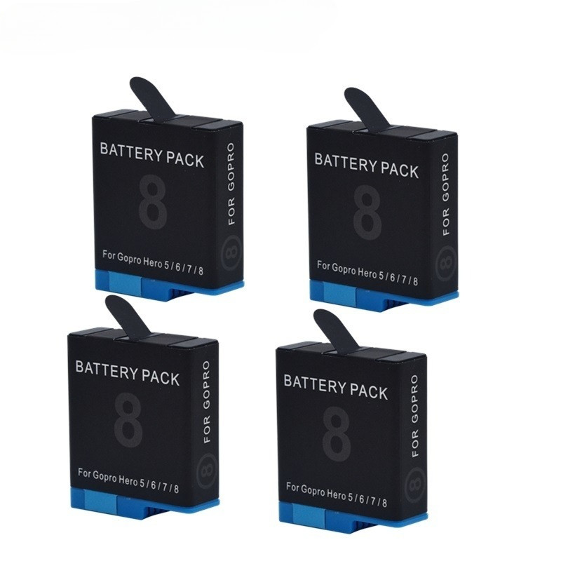 Upgrade to 2150mAh For Gopro Hero 8 7 6 Hero 5 Battery for GoPro Hero 5 6 7 Gopro 8 Black Sports Act