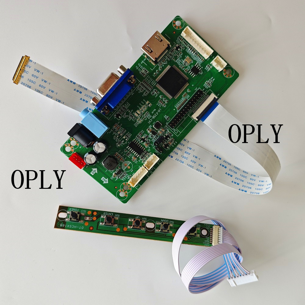 EDP Controller Board for N140HCA-EAC N140HCA-EAB N140HCA E HDMI-Compatible VGA 30Pin LCD Monitor 192