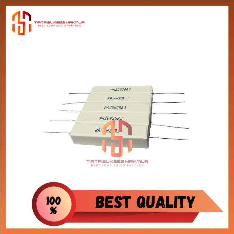 resistor kapur 20 watt 20 ohm