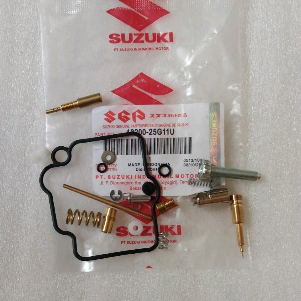 PILOT MAIN JET REPARKIT REPAIRKIT KARBURATOR SUZUKI SATRIA FU 150