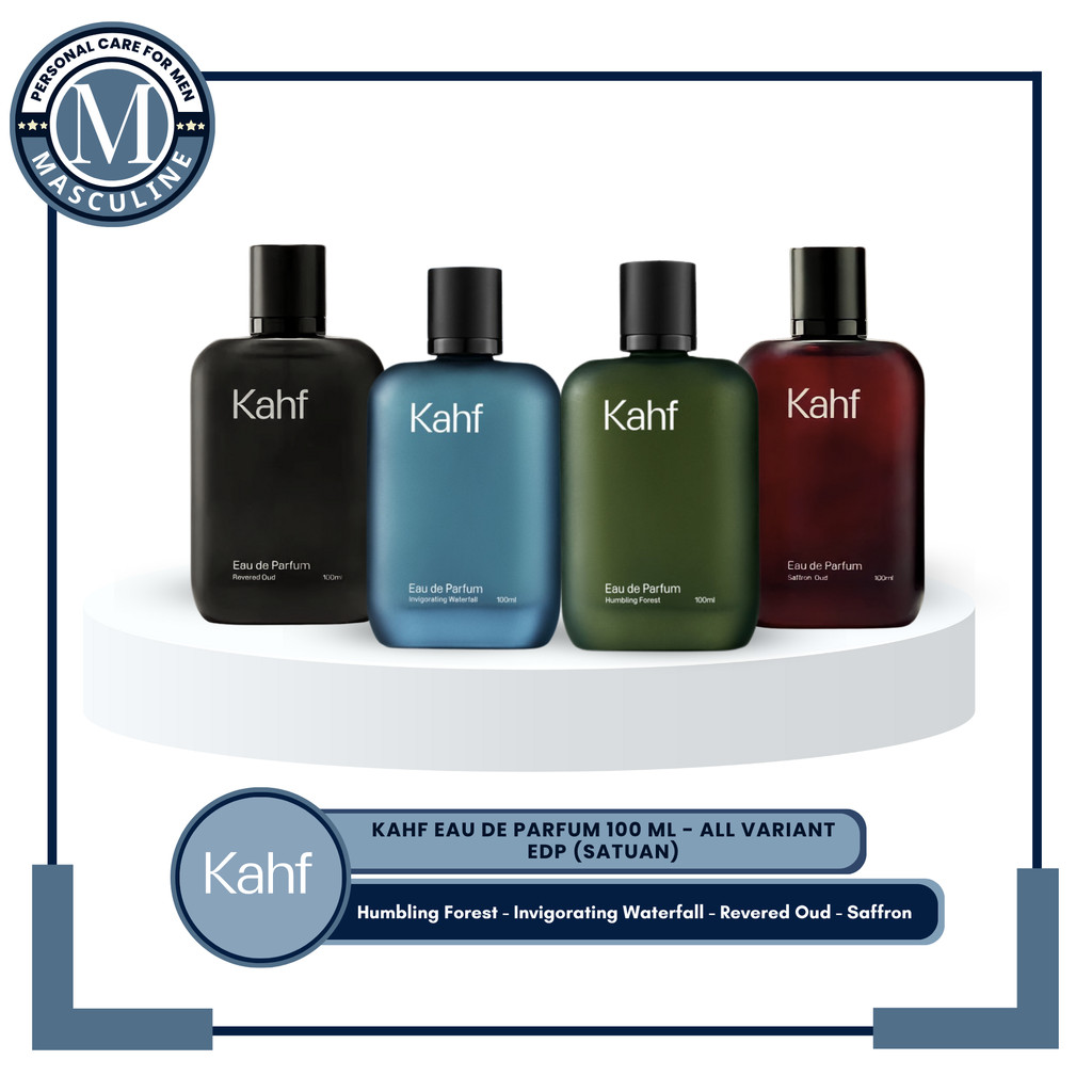 Kahf Eau de Parfume 100 ml - All Variant EDP/Parfum (Satuan)