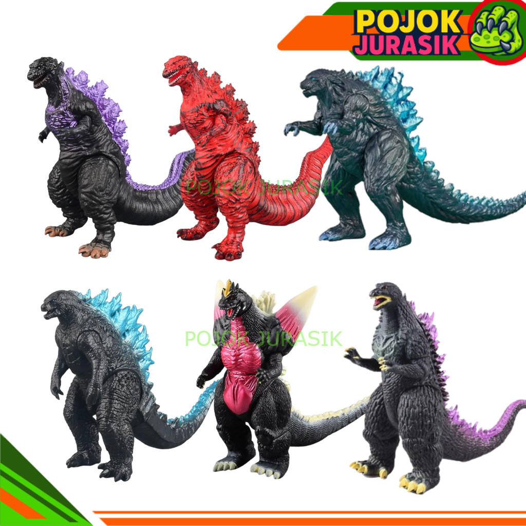 Action Figure Godzilla Earth Monster Kaiju Godzilla 2019 Shin Godzilla Mainan Pajangan Koleksi