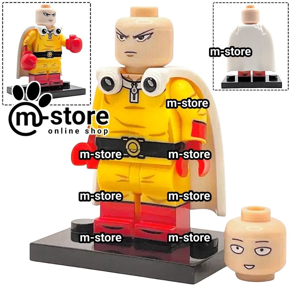 mainan kreatif edukatif  one punch man saitama