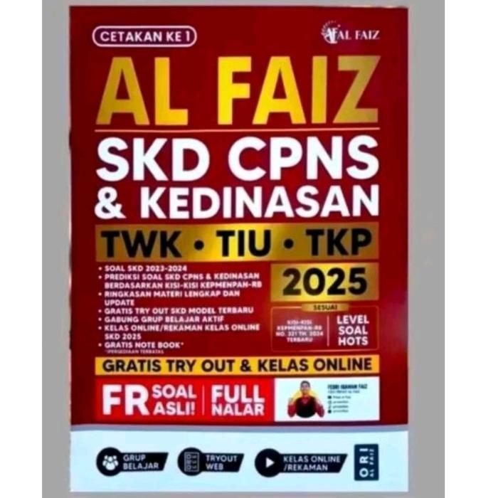 AL FAIZ SKD CPNS& KEDINASAN TWK+TIU+TKP 2025 [terlaris]