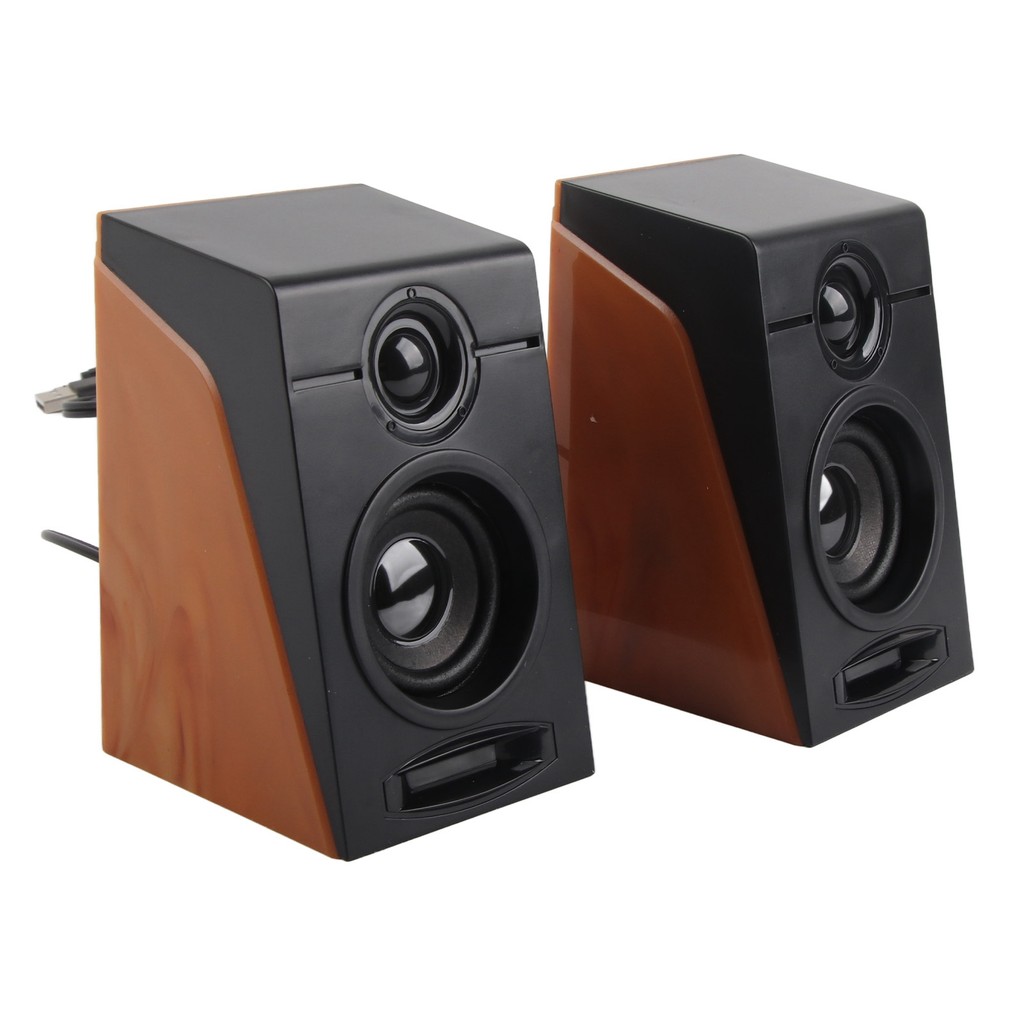 PC Speakers HiFi  Bass Adjustable Volume Plug and Play Desktop Speakers for TVs Computers Laptops Ph