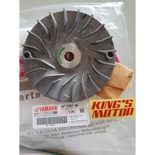 kipas rumah roller nmax / kipas rumah roller aerox / pully depan nmax - poly kipas