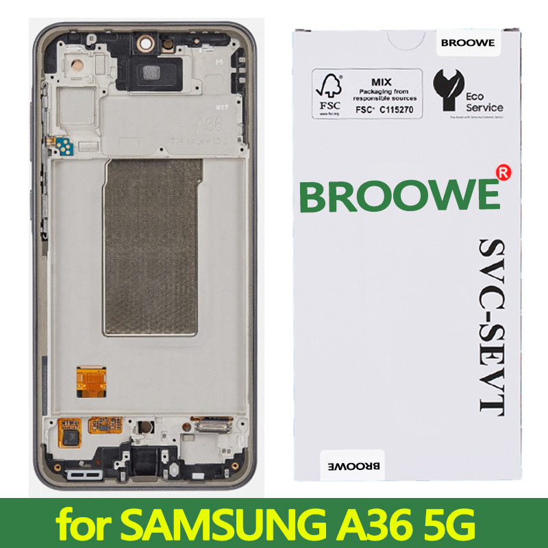 6.7" Super AMOLED 120Hz For Samsung A36 5G A366B A366E A366U A366B/DS A366E/DS LCD splay Tou Screen 