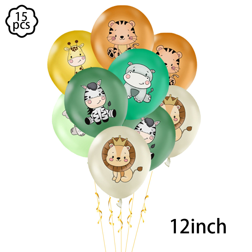 Jungle party Banner Garland Hanging swirls decor Jungle Wild One Birthday decor Safari Jungle Animal