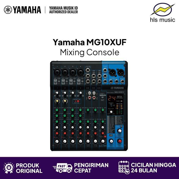 Yamaha MG10XUF / MG10XU-F Mixer Audio 10 channel Fader Version - PACKING KAYU