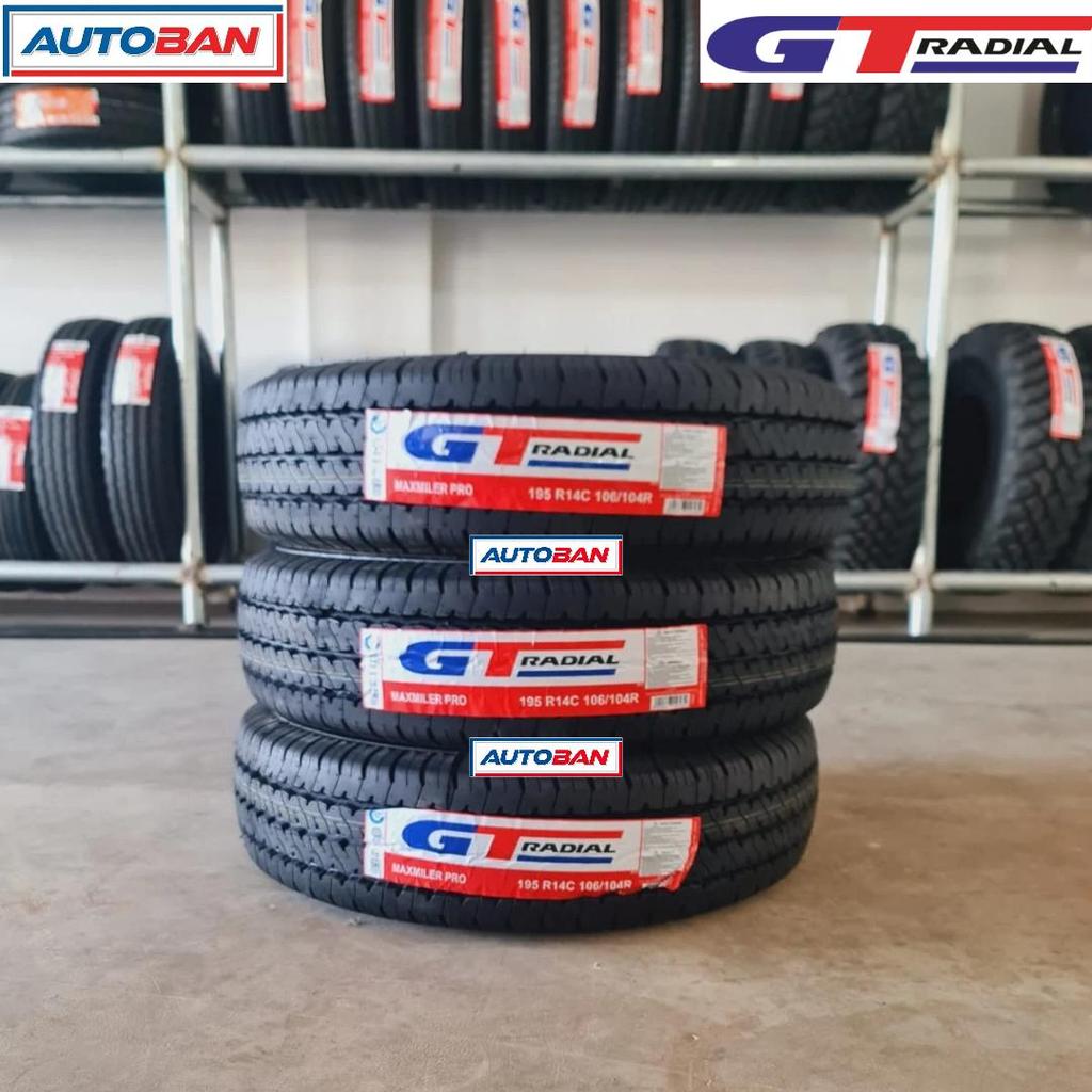 BAN GT RADIAL MAXMILER PRO 195 R14 ISUZU TRAGA L300 MEGA CARRY