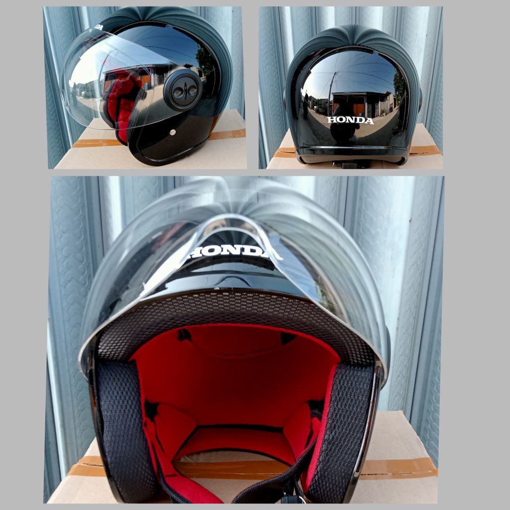 (Talver) Helm Half Face Trx-S Scoopy Original Murah
