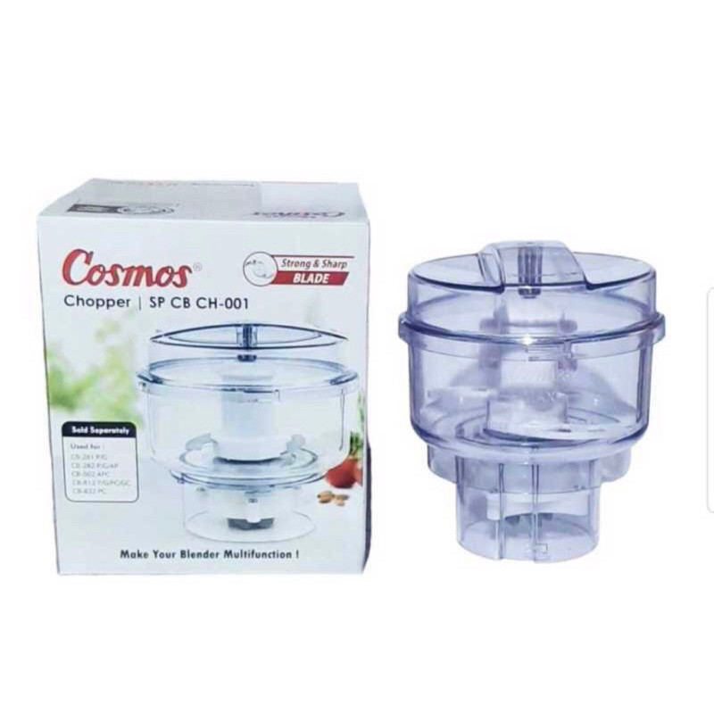 [dapur Liaa] Cosmos SP CB CH 001 Gelas Chopper untuk type Blender CB 281P/G,282P/G/AP,CB 502APC,CB,C