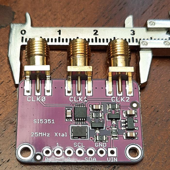 ECHOVERSE SI5351 MODULE Clock Generator VFO 8kHz-160MHz