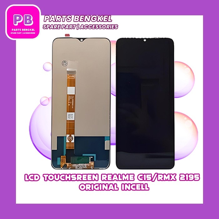 LCD+TOUCHSCREEN REALME C15 RMX 2195 INCELL