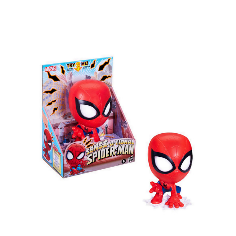 Marvel Action Figure Sense-A-Tional Spider-Man AVSG0732 Mainan Anak 4+