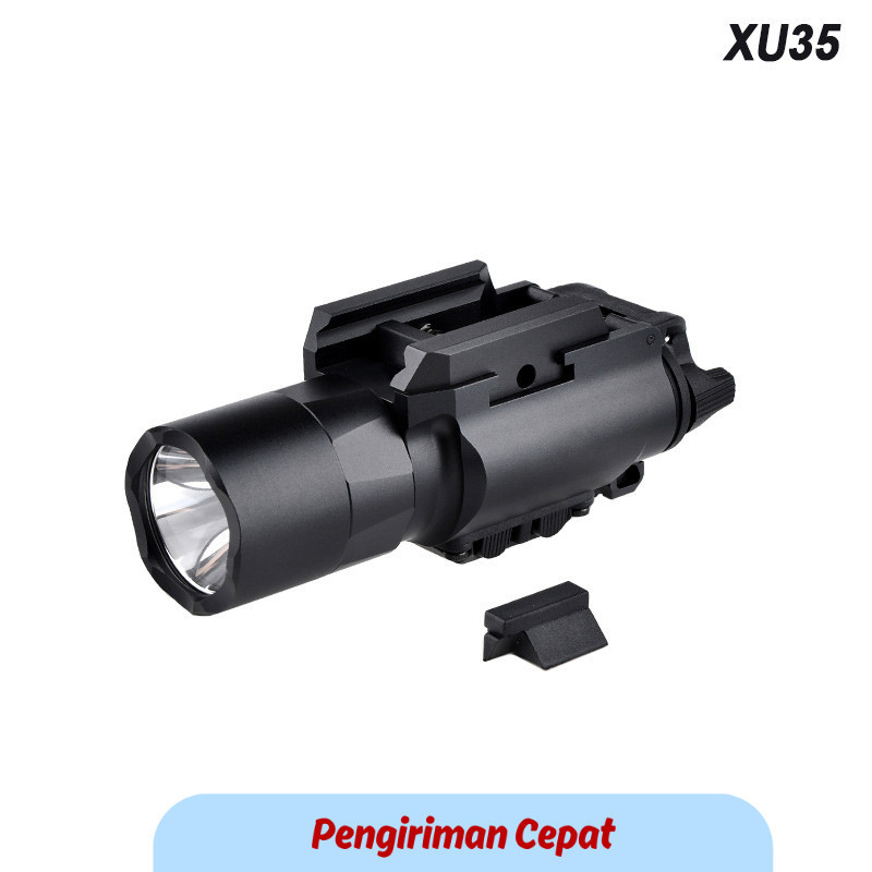 PCP SF X300 X300U Metal Hanging Pistol Flashlight Strobe 20mm Rail Airsoft X300-B X300U-B XU35 Hunti