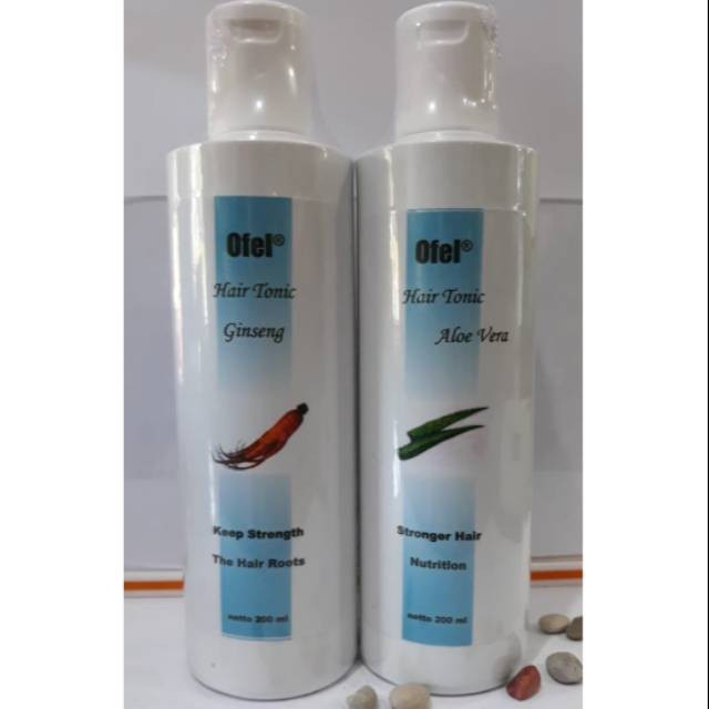 (GROSIR) Ofel Hair Tonic aloe dan gingseng 200ml