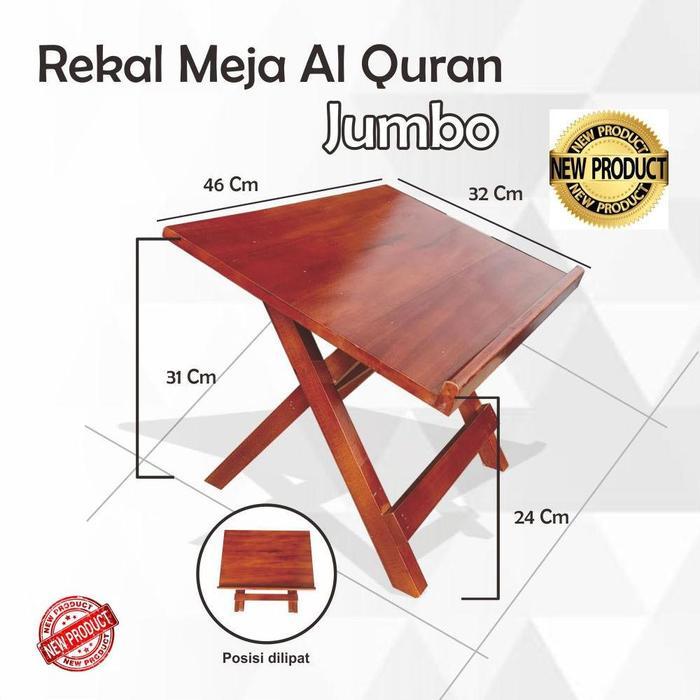 Rekal / meja Tatakan Al Quran Ukuran Jumbo JM
