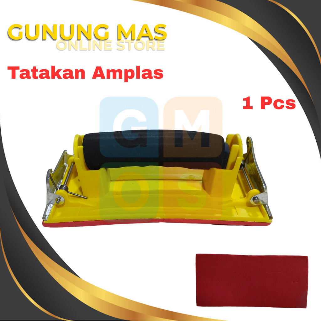 Tatakan Amplas Manual // Sand Paper Holder // Pad Tatakan Amplas