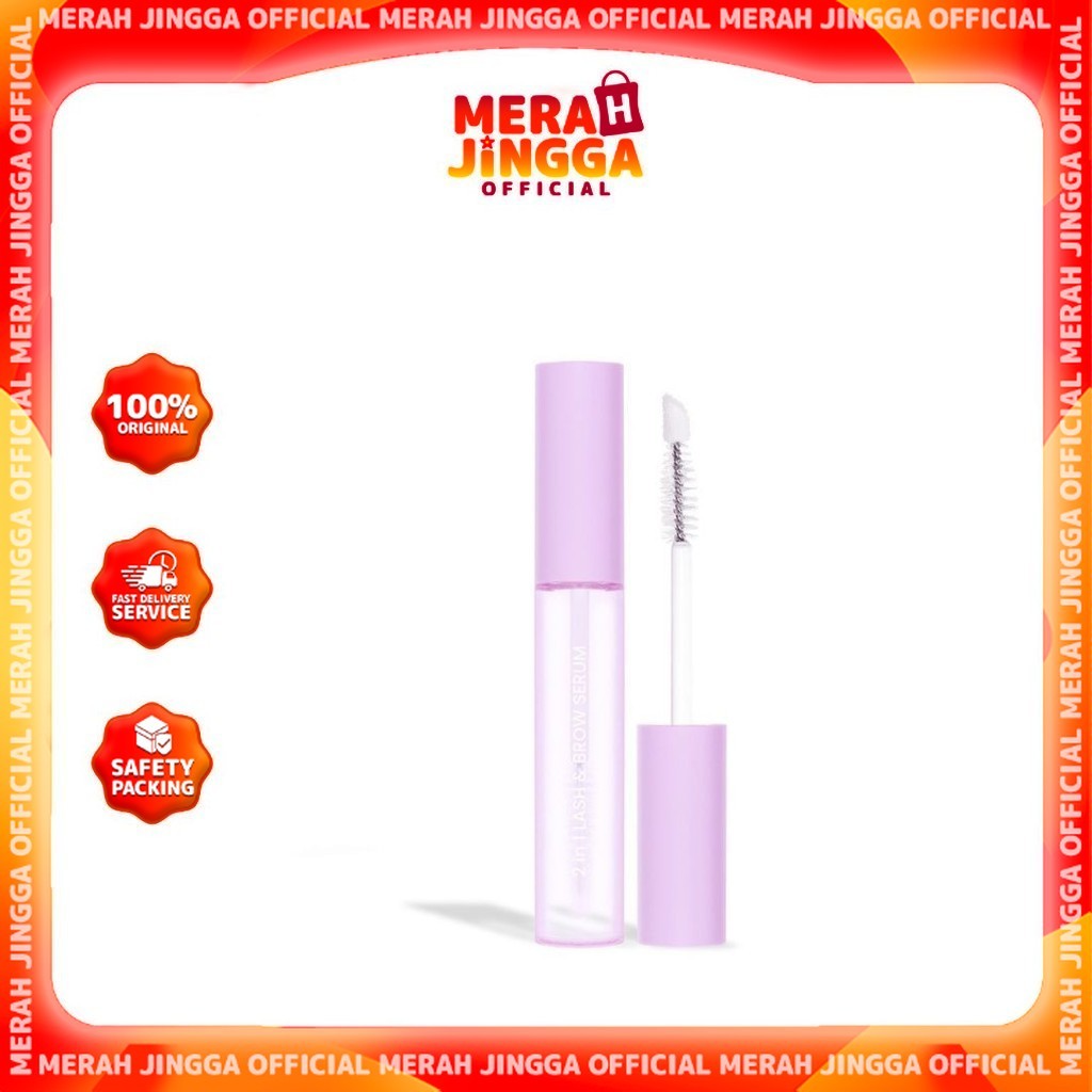 The Originote 2in1 Eye Lash Serum Eyelash Brow Serum - Bulu Mata Alis | Merah Jingga Official