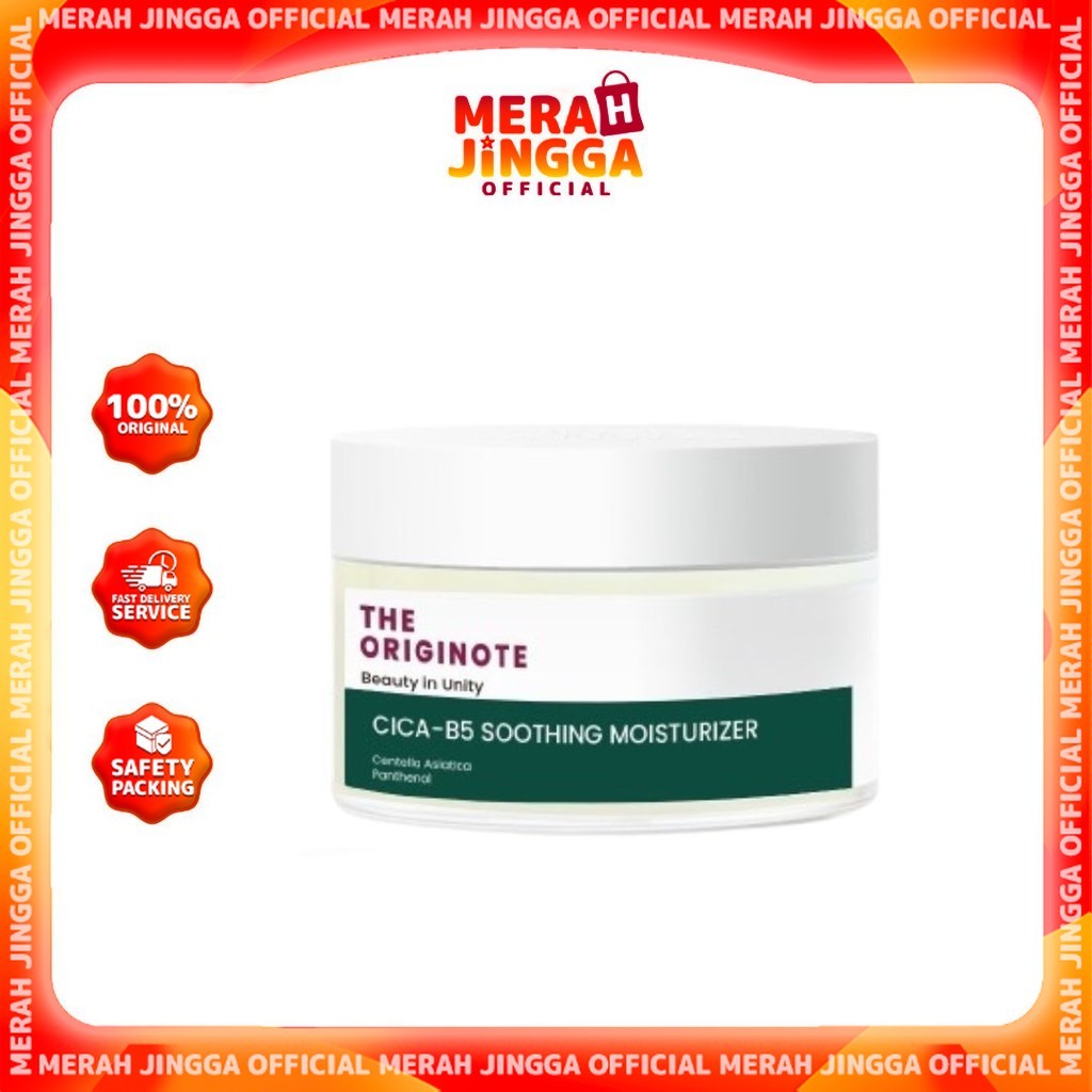 The Originote Cica B5 Soothing Moisturizer  | Merah Jingga Official