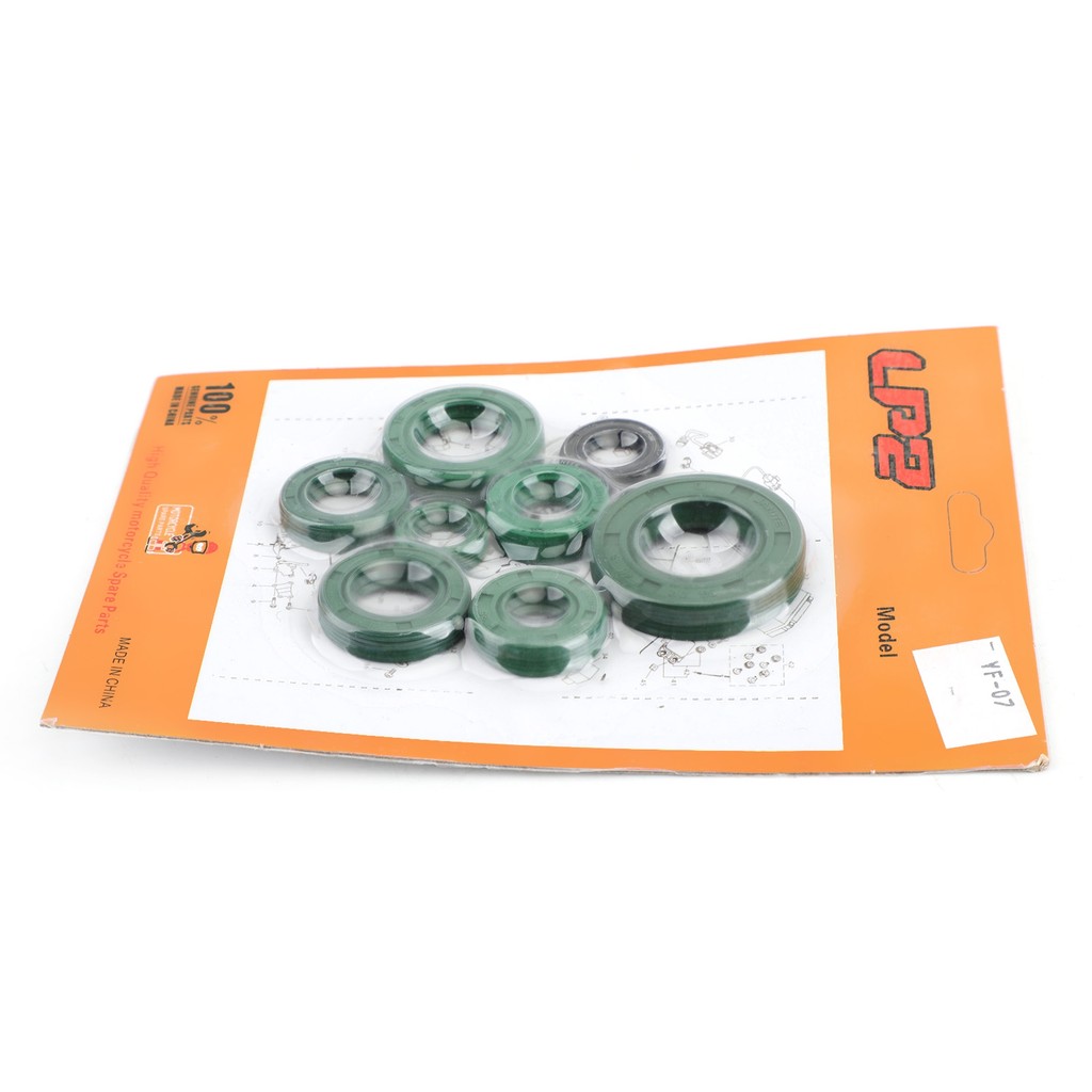 Artudate Comete Engine Oil Seal Kit for Honda CR80 CR80R CR85 CR85R CR 80R 85R